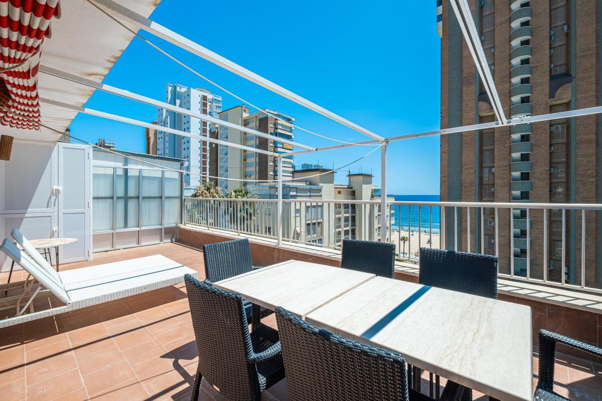 Penthouse El Pato 872 Levante Beach Бенидорм Экстерьер фото