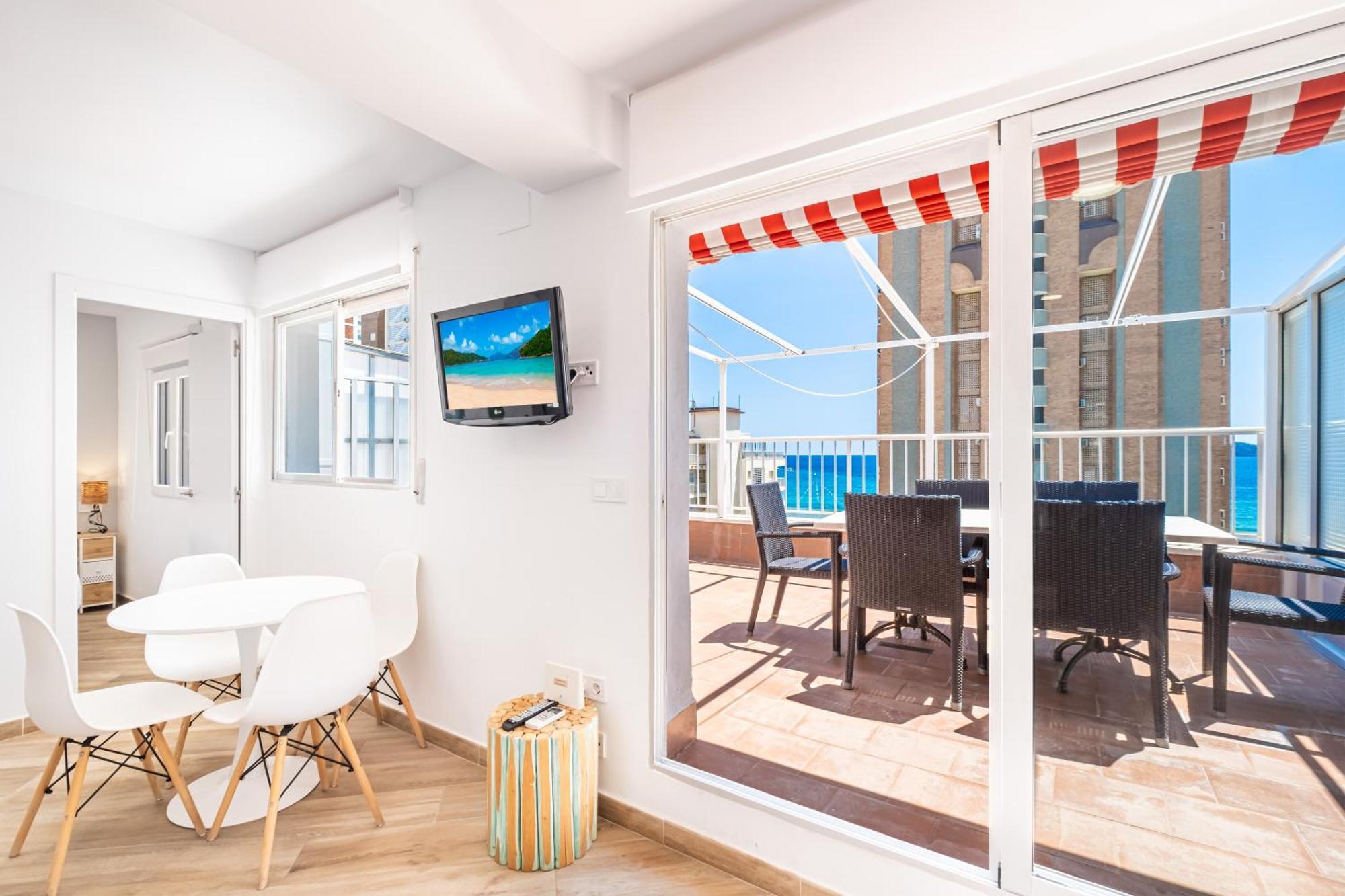 Penthouse El Pato 872 Levante Beach Бенидорм Экстерьер фото